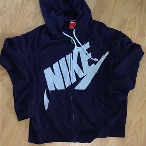 Nike zip up hoody sweatshirt